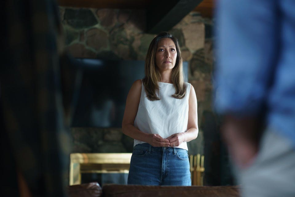 Christina Chang as Yuna Hollander in "Heated Rivalry"