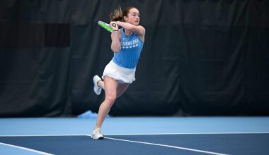 Reese Brantmeier, Alanis Hamilton University of North Carolina Women’s Tennis v Campbell Chewning Tennis Center Chapel Hill, NC Sunday, January 11, 2026