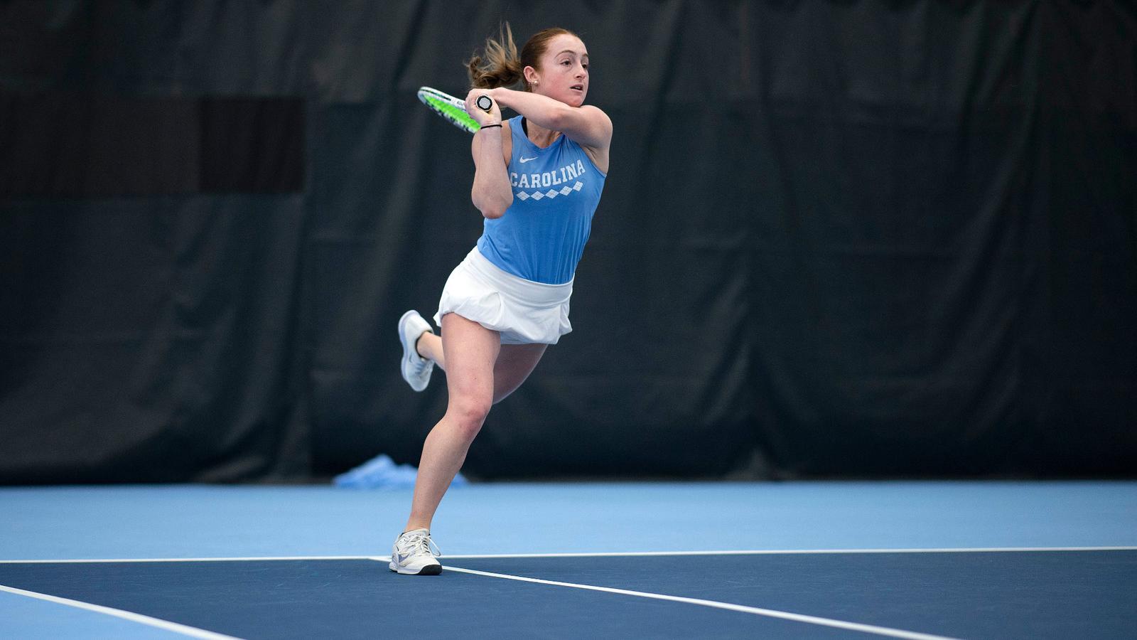 Reese Brantmeier, Alanis Hamilton University of North Carolina Women’s Tennis v Campbell Chewning Tennis Center Chapel Hill, NC Sunday, January 11, 2026