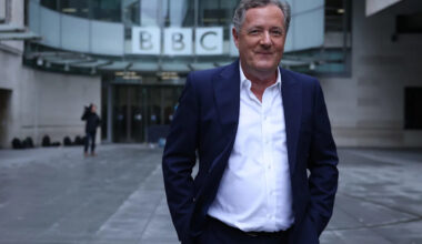 Piers Morgan hospitalized after suffering fall