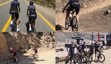 🎥 The first images of Tom Pidcock and his Pinarello-Q36.5 teammates from Chile do not disappoint