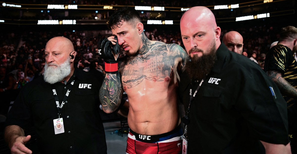 Tom Aspinall’s teammate laments ‘absolutely horrible’ treatment UFC champ received after eye poke controversy