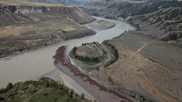 Chilcotin River landslide risk highlighted by First Nations in B.C.