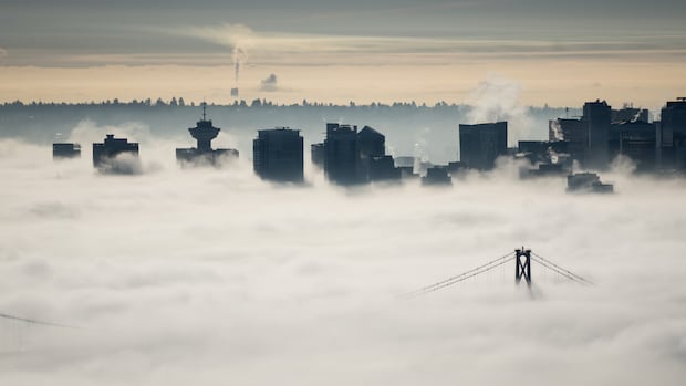 Fog advisory continues for parts of Metro Vancouver, Vancouver Island