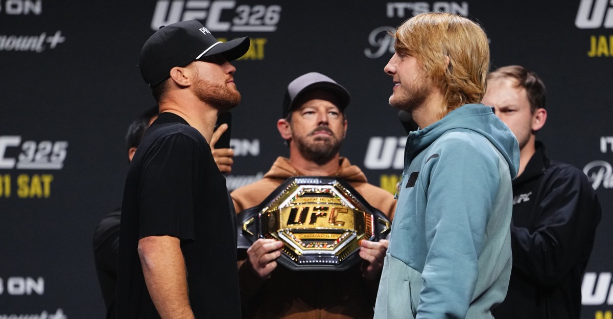 UFC 324 start time, TV schedule for Justin Gaethje vs. Paddy Pimblett