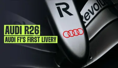 First look at Audi R26 livery as covers pulled off F1 2026 car