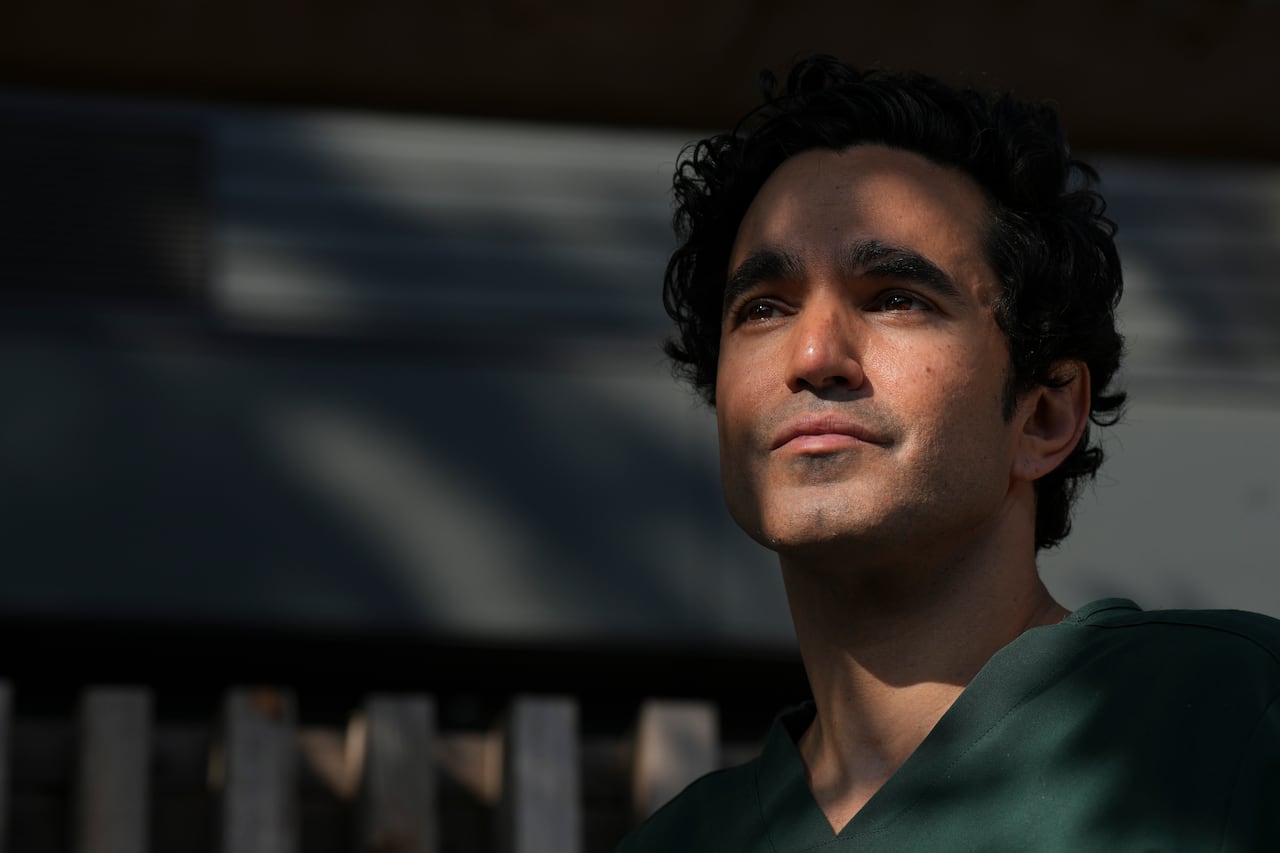 Dr. Andrew Boozary, Executive Director of UHN's Gattuso Centre for Social Medicine, and primary care doctor, is photographed at Dunn House, Canada's first social medicine housing project, in Toronto on Thursday, Sept. 18, 2025. THE CANADIAN PRESS/Chr