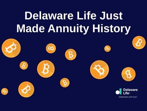 Delaware Life Insurance Company Launches Industry's First Fixed Indexed Annuity with Bitcoin Exposure