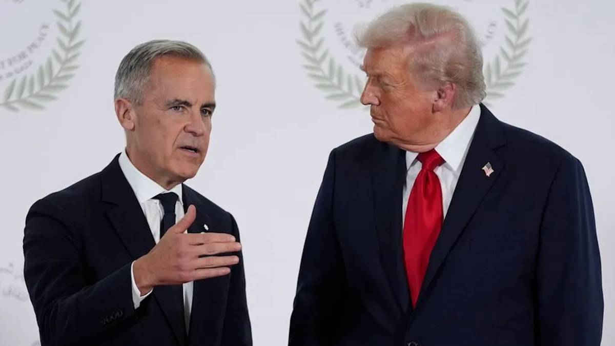 Click to play video: 'Carney to accept role on Trump’s Gaza peace board'