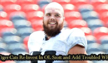 Tiger-Cats Re‑Invest in OL Szott and Add Troubled Wideout