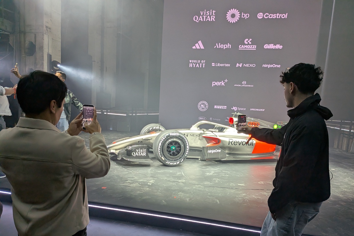 Inside Audi's Berlin F1 launch