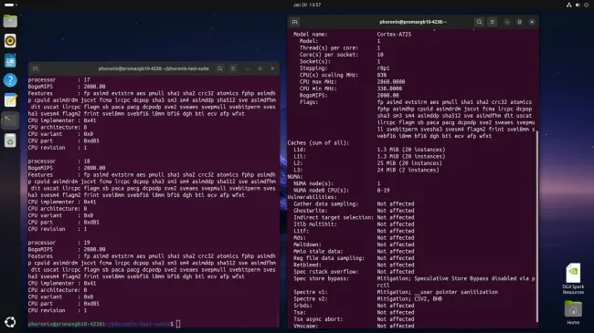 NVIDIA GB10 CPU information