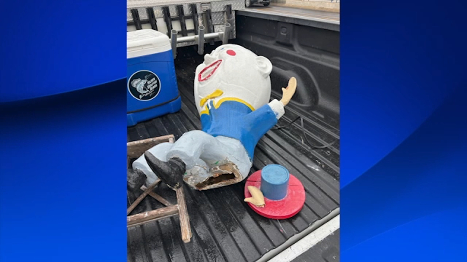 Pa. man arrested for vandalizing iconic Humpty Dumpty statue at Ocean Putt Miniature Golf Course