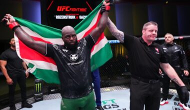 Ex-UFC fighter Rozenstruik arrested on battery charge in Florida