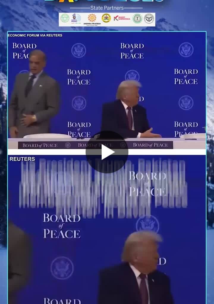 #MCAtDavos | US President Trump, Pakistan PM Shehbaz Sharif and other members sign ‘Board of Peace Charter’ in Davos 🕊️ Global leaders endorse the peace charter on the sidelines of the World Economic Forum in Switzerland. #Davos #GlobalLeaders - LinkedIn