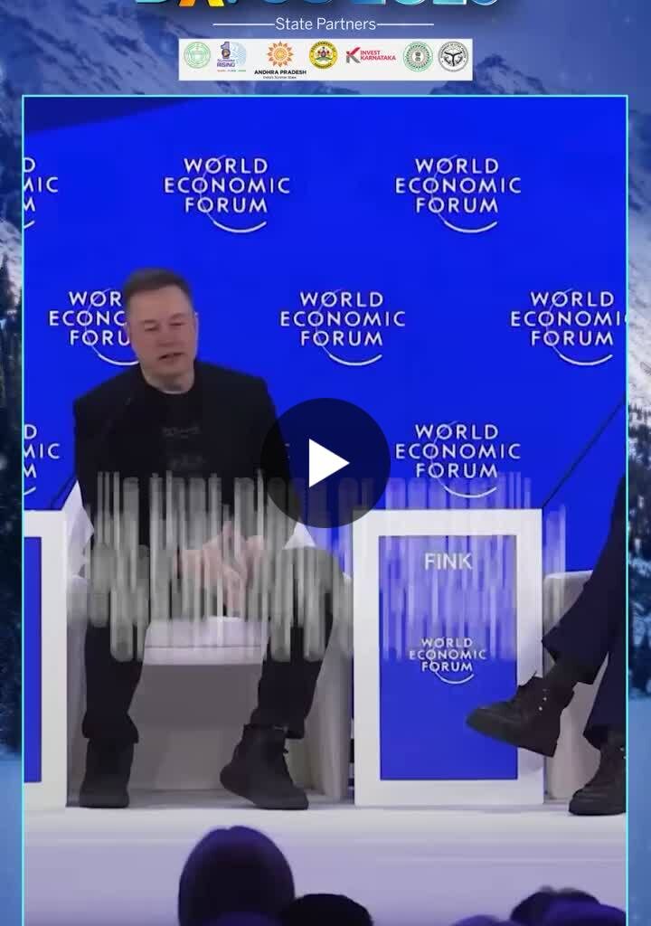 #WATCH 🎥 | “Piece or Peace?”: Elon Musk Jokes About Peace Summit 'Confusion' Musk says he thought it meant a piece of Greenland & Venezuela before realising it was about peace #ElonMusk #PeaceSummit #Davos2026 - LinkedIn
