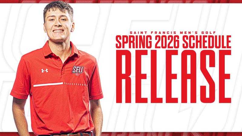 Saint Francis Men's Golf Announces 2026 Spring Schedule