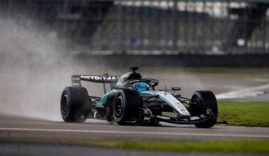 2026 F1 cars: Mercedes W17 makes track debut at Silverstone