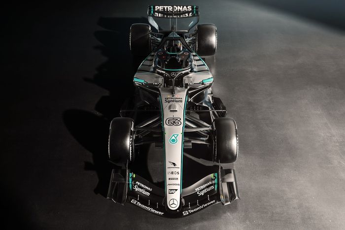 Mercedes W17 livery