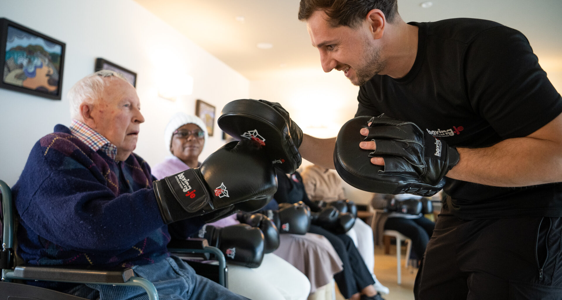 Boxing proves a big hit for Islanders living with Parkinson's