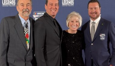 Dad Dishes on Busch Sons at NASCAR Hall Induction