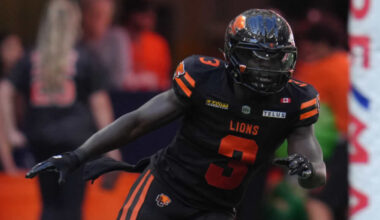 BC Lions Release Reigning CFL Tackle Leader LB Micah Awe
