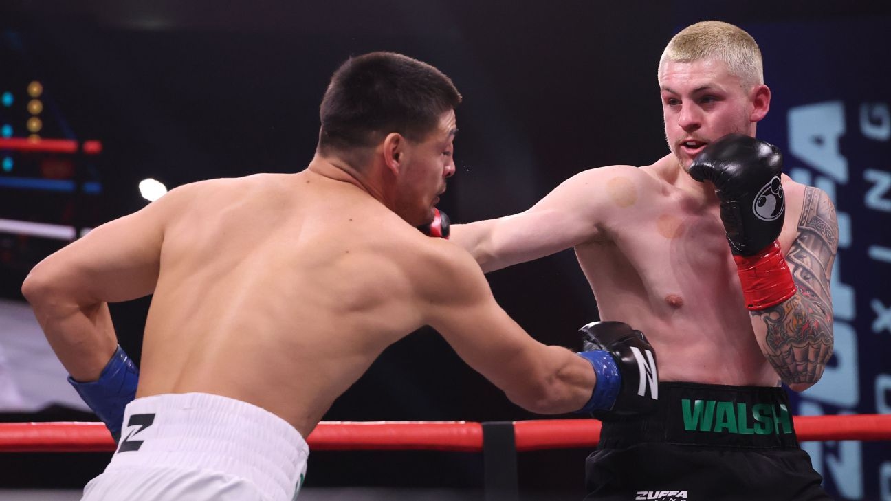Walsh earns one-sided win on Zuffa Boxing's inaugural card
