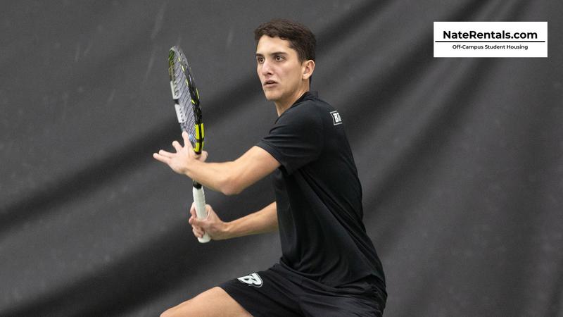 Men's tennis wraps up opening weekend against Navy