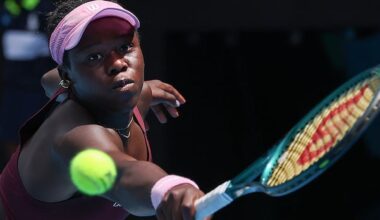 Fast-rising Mboko meets her match in Australian Open 4th round, losing to world No. 1 Sabalenka