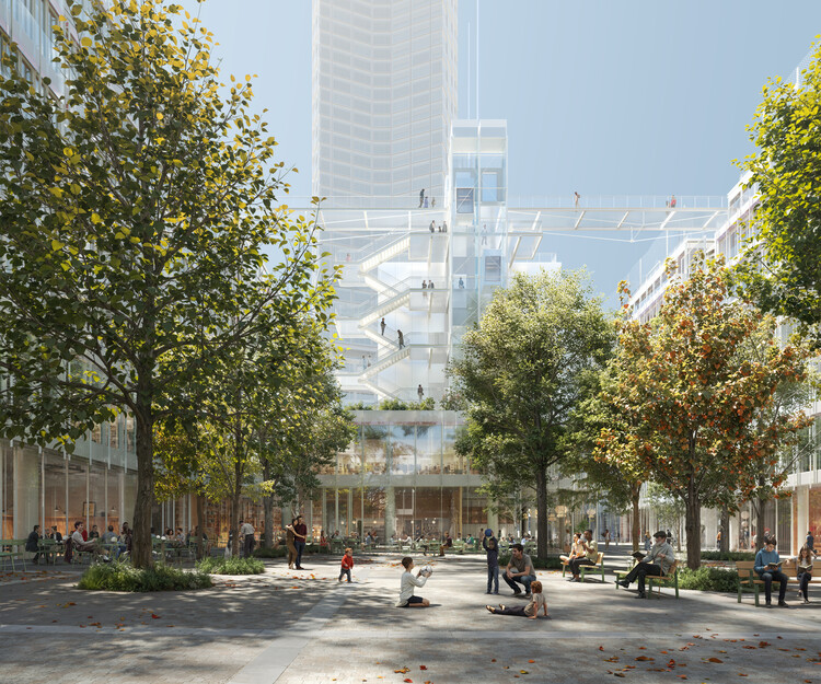 Renzo Piano Building Workshop Redesigns Montparnasse Commercial Centre as a Pedestrian District - Image 4 of 17