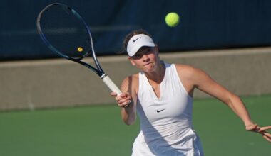 Women's Tennis Falls to Notre Dame 4-0