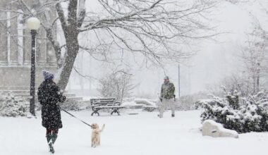 Freezing wind, heavy snowfall blows through Waterloo region, Guelph and surrounding areas