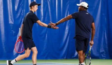 Men’s Tennis Grinds Out 4-3 Road Win Over Montana