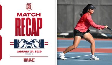 Tennis Falls to Butler in Tightly Contested Season Opener