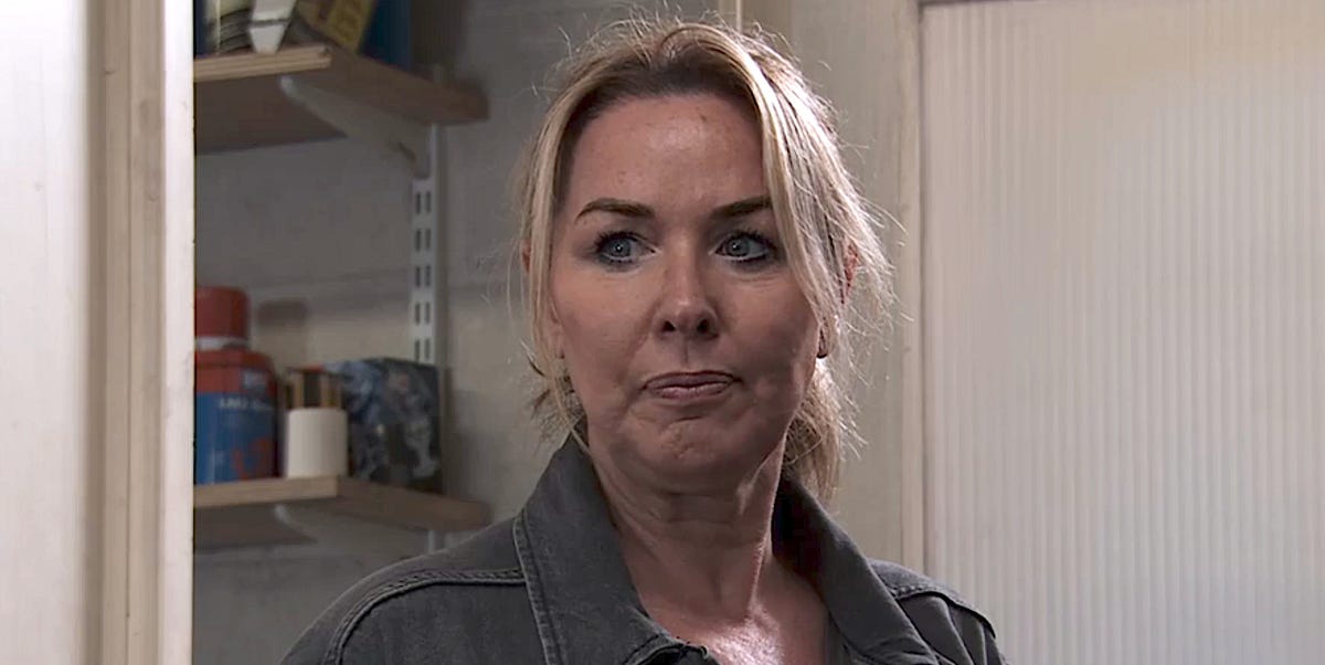 Coronation Street's Claire Sweeney left tearful at soap reunion party