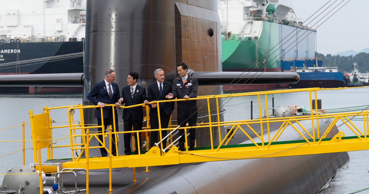 South Korean submarine maker signs MOU with Algoma Steel - CTV News