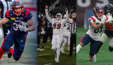 Montreal Alouettes Extend RB Travis Theis, Sign DE David Perales, Release WR Austin Mack