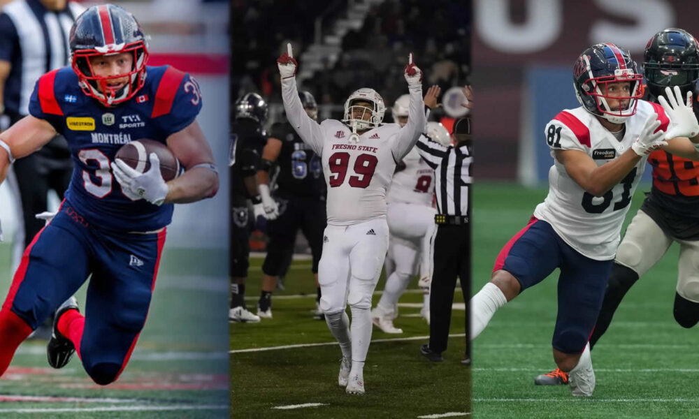 Montreal Alouettes Extend RB Travis Theis, Sign DE David Perales, Release WR Austin Mack