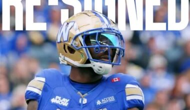 Bombers Re-Sign Jefferson – But The Stats Are Not There & The Offer Was A Challenge