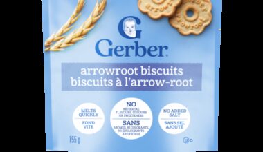 Gerber Arrowroot biscuits recalled due to possible presence of plastic and paper