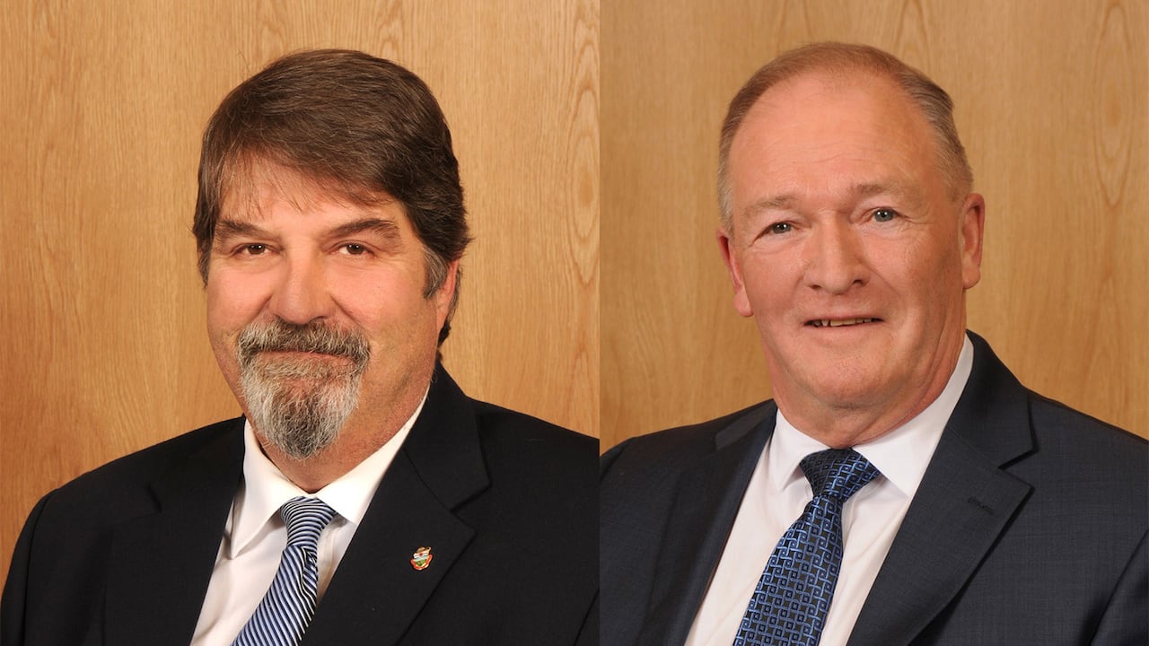 Two council members photos side by side.