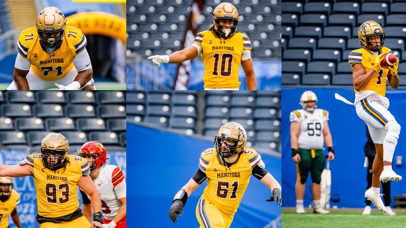 Five Bisons earn CFL Combine invites