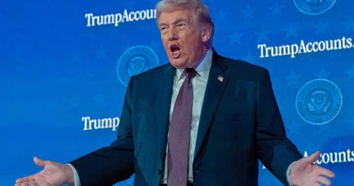 Trump threatens Canada with 50% tariff on aircraft sold to U.S. - National