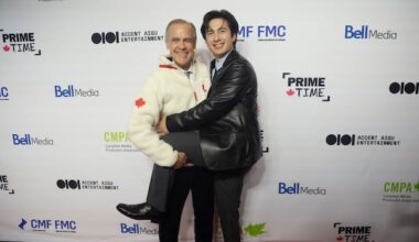 Prime minister meets Heated Rivalry stars, pays tribute to hit show 'that could only be made in Canada'