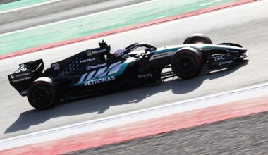 Mercedes reliable as Aston Martin makes overdue debut