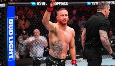 Mike Perry intrigued by bare-knuckle matchup with Justin Gaethje after UFC 324 win, jokes ‘I don’t want to pick on small people’