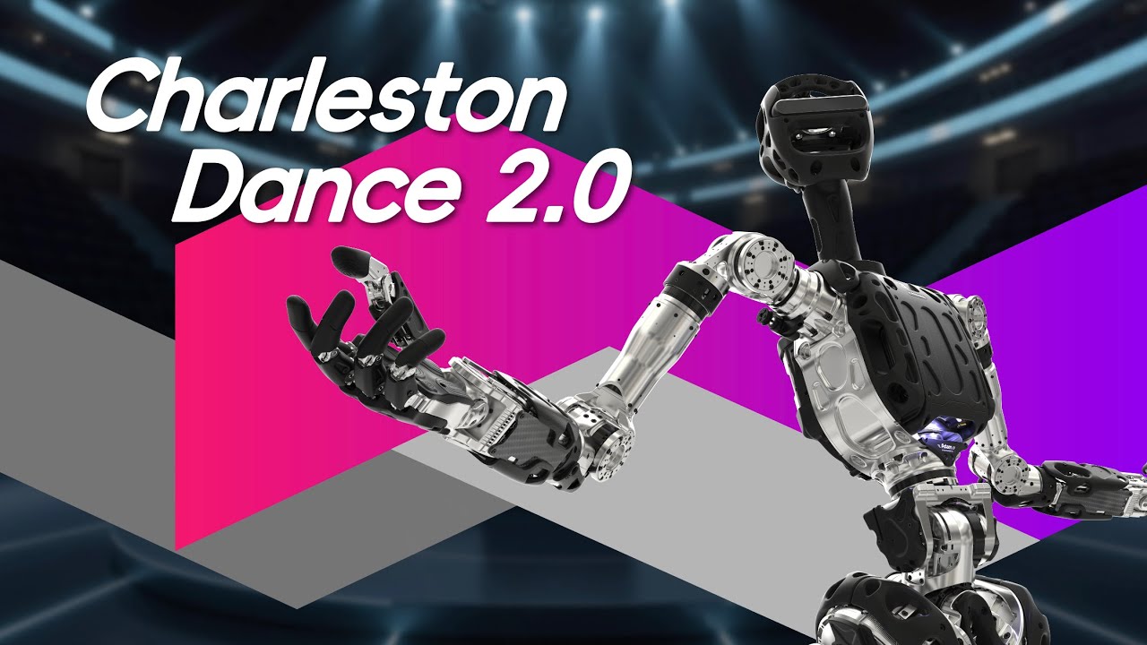 Adam Full-Size Humanoid Robot Charleston Dance Version 2.0 - YouTube