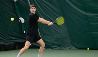 Red Storm Gets Past Men’s Tennis