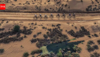 Dubai kicks off desert races for whopping prize money: Cyclists battle harsh terrain in Al Salam Cycling Championship