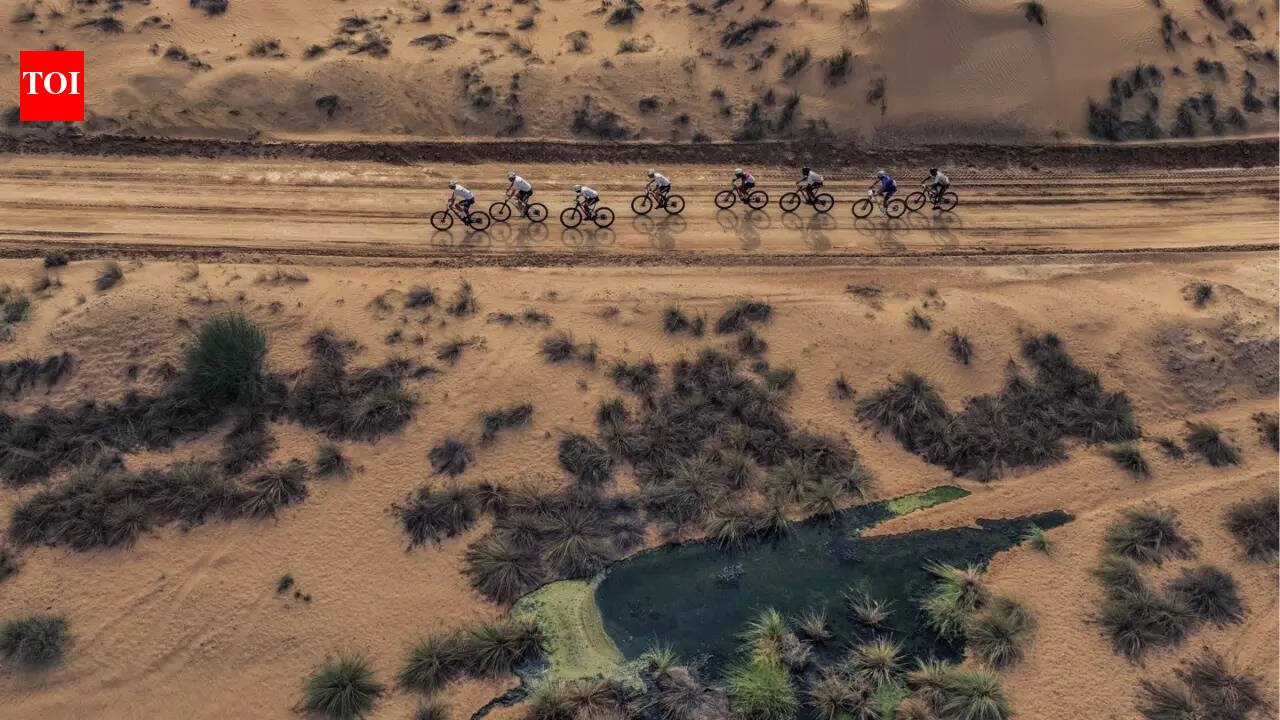 Dubai kicks off desert races for whopping prize money: Cyclists battle harsh terrain in Al Salam Cycling Championship